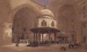 The Mosque of the Sultan Hassan, Cairo
