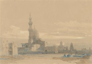 The Tombs of the Caliphs, Cairo by David Roberts