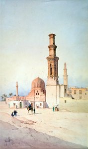 Tomb of the Caliphs, Cairo by David Roberts