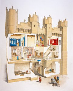 Gatehouse of Hylton Castle, Sunderland, Tyne and Wear