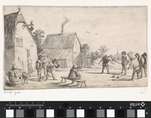 Peasants Playing Boules