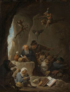 The Temptation of St Anthony by David Teniers (II)