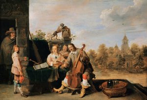 Self-portrait with Family, c. 1645