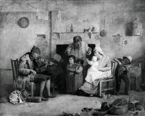 The Blind Fiddler by David Wilkie