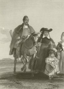 Group of Figures Entering Madrid by David Wilkie