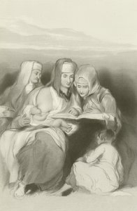 Hebrew Women Reading the Scriptures at Jerusalem by David Wilkie
