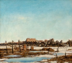 Bailleul, c.1918 by David Young Cameron
