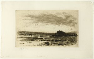 Dumbarton, Plate Eleven from the Clyde Set by David Young Cameron