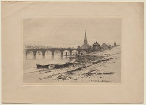 Perth Bridge by David Young Cameron