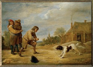 Farmboy with Dog