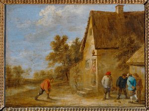 The Bowl Players by David the Younger Teniers