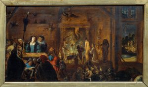 Sabbath scene by David Teniers the Younger