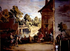 The Game of Bowls by David Teniers the Younger