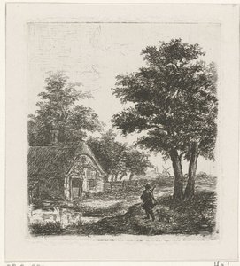 Hunter in a Landscape by David van der Kellen