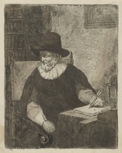 Man in a Study Room