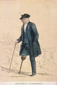 A Greenwich Pensioner with One Leg
