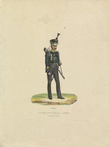 Hunter in Full Dress, 1820-1825