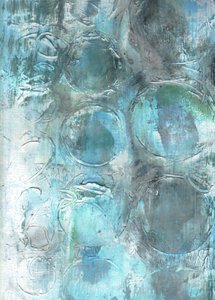 Calming Aqua Rounds