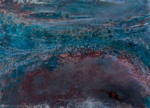 Cracked Blue Depths