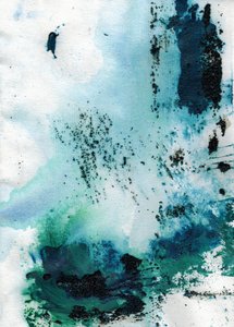 Deep Blue Green Flow