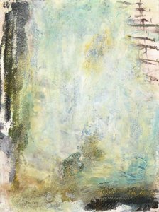 Ethereal Green Abstract