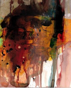 Expressive Fiery Abstract