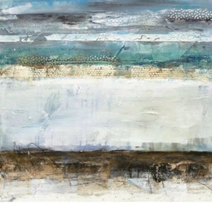 Serene Coastal Abstract