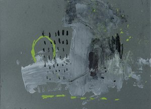 Urban Grey Neon Abstract