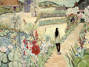 Nita in Giverny, 2017