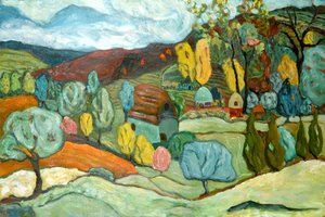 Village Fall, 2019