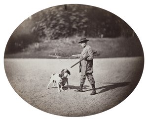 Hunter with Dogs