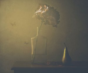 Golden Autumn Still Life by Delphine Devos