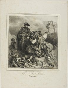 He Must See Things Favorably! by Denis Auguste Marie Raffet