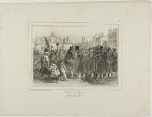 Long Life to the Troops! by Denis Auguste Marie Raffet