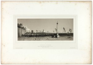 Opening the First Parallel, from Souvenirs d’Italie: Expédition de Rome