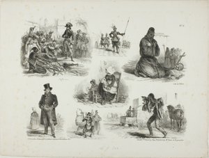 Sheet of Sketches