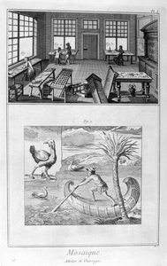 Mosaic Makers by Denis Diderot