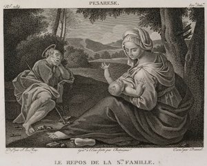 The Rest of the Holy Family by Denis Sebastien Leroy
