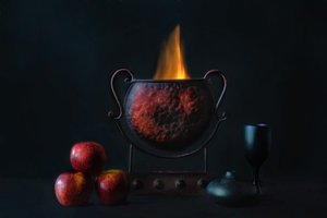 Mystical Cauldron Fire