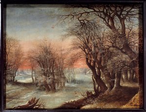 Winter Landscape by Denys van Alsloot
