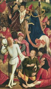 Knights and Soldiers Playing Dice for Christ