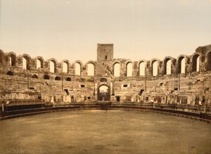 Arena, Arles, France, Photochrome Print, circa 1900 by Detroit Publishing Co.