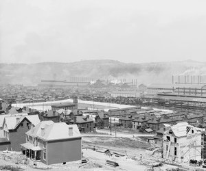 Carnegie Steel Plant, Homestead, Pennsylvania, c.1905 by Detroit Publishing Co.