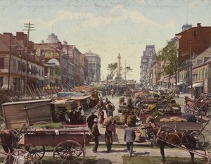 Jacques Cartier Square, Montreal by Detroit Publishing Co.
