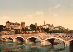 The castle and bridge, Pau, Pyrenees