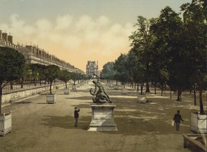 The Tuileries garden, Paris, c.1890-1900