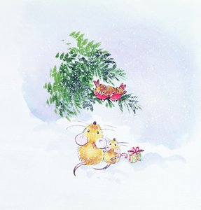 Christmas Mice and Robins
