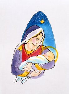 Madonna and Child by Diane Matthes