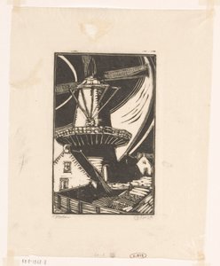Mill by Dick Ket (signed by artist)
