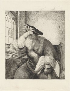 Old Man at the Window by Diederik Jan Singendonck